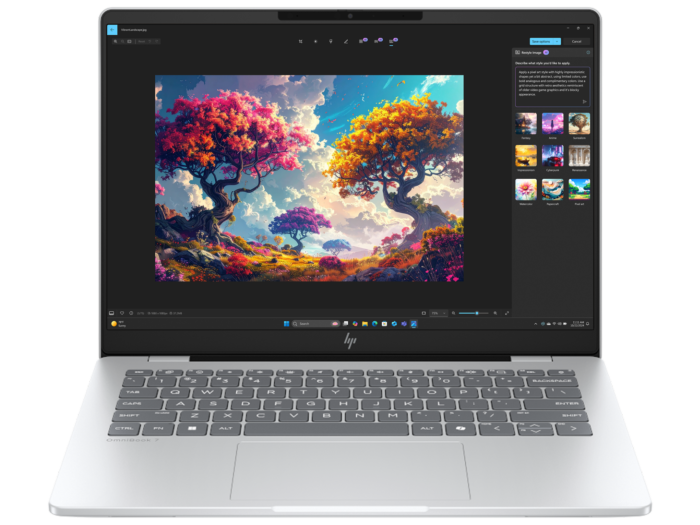 HP Pavilion Plus 14 OLED — Silver