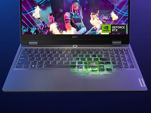 Lenovo LOQ 15 Gaming — Luna Grey view 4